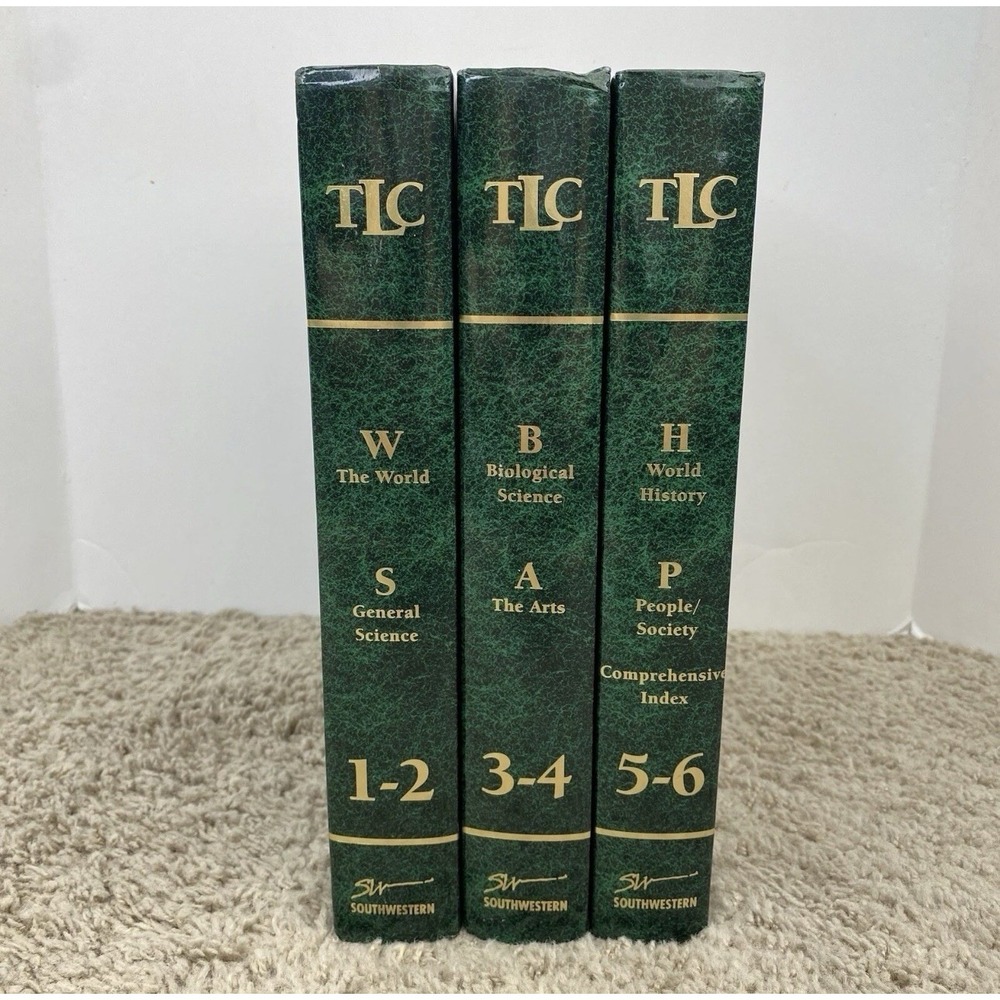 The Learning Companion TLC Book Set Vol 1-6 Southwestern 1999 History